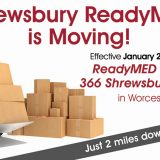 Shrewsbury ReadyMED is Moving